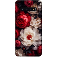 TPU чохол Demsky Velvet roses для Samsung Galaxy S10+