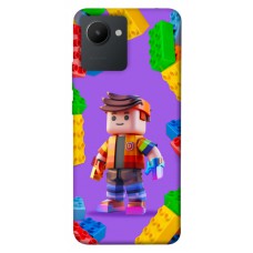 TPU чохол Demsky Colorful constructor для Realme C30