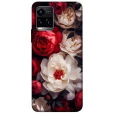 TPU чехол Demsky Velvet roses для Vivo Y21 / Y33s