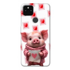 TPU чохол Demsky Animals love 6 для Google Pixel 5A