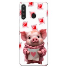 TPU чохол Demsky Animals love 6 для Samsung Galaxy A21