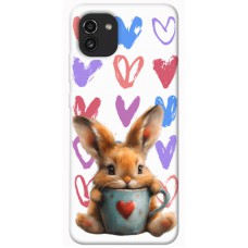 TPU чохол Demsky Animals love 1 для Samsung Galaxy A03