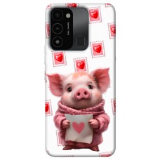 TPU чехол Demsky Animals love 6 для TECNO Spark 8C