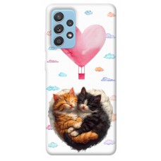 TPU чохол Demsky Animals love 3 для Samsung Galaxy A52 4G / A52 5G