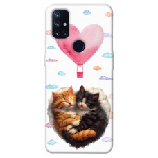 TPU чохол Demsky Animals love 3 для OnePlus Nord N10 5G