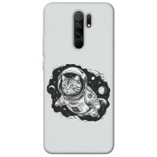 TPU чохол Demsky Кіт космонавт для Xiaomi Redmi 9