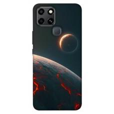 TPU чехол Demsky Lava planet для Infinix Smart 6