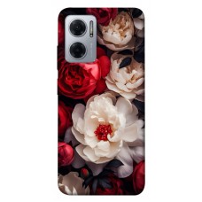 TPU чехол Demsky Velvet roses для Xiaomi Redmi Note 11E