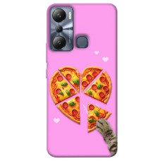 TPU чехол Demsky Pizza Love для Infinix Hot 20i