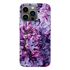 TPU чохол Demsky Violet blossoms для Apple iPhone 13 Pro (6.1")