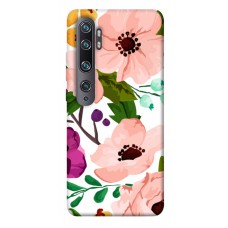 TPU чохол Demsky Акварельні квіти для Xiaomi Mi Note 10 / Note 10 Pro / Mi CC9 Pro