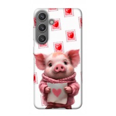 TPU чехол Demsky Animals love 6 для Samsung Galaxy S24+