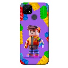 TPU чехол Demsky Colorful constructor для Realme C21Y