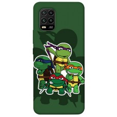 TPU чохол Demsky Green turtles для Xiaomi Mi 10 Lite