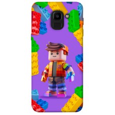 TPU чехол Demsky Colorful constructor для Samsung J600F Galaxy J6 (2018)