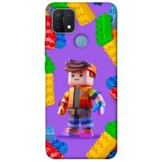 TPU чохол Demsky Colorful constructor для Oppo A15s / A15