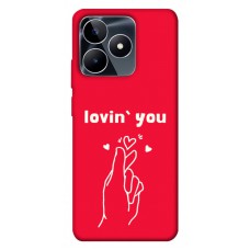 TPU чехол Demsky Loving you для Realme C53