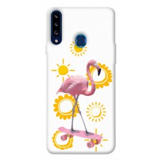 TPU чехол Demsky Fantasy Fauna 4 для Samsung Galaxy A20s