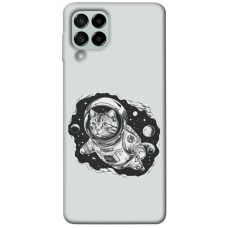 TPU чехол Demsky Кіт космонавт для Samsung Galaxy M53 5G