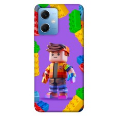 TPU чехол Demsky Colorful constructor для Xiaomi Poco X5 5G