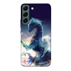 TPU чехол Demsky Дракон для Samsung Galaxy S22