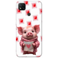 TPU чохол Demsky Animals love 6 для Xiaomi Redmi 9C