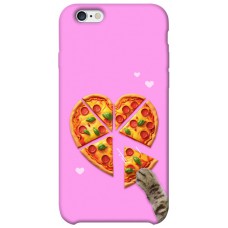 TPU чохол Demsky Pizza Love для Apple iPhone 6/6s (4.7")