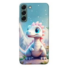 TPU чохол Demsky Білий дракоша для Samsung Galaxy S22+