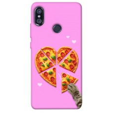 TPU чохол Demsky Pizza Love для Xiaomi Redmi Note 5 Pro / Note 5 (AI Dual Camera)