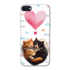 TPU чохол Demsky Animals love 3 для Apple iPhone SE (2020)