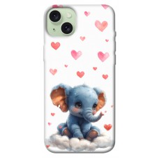 TPU чохол Demsky Animals love 7 для Apple iPhone 15 Plus (6.7")