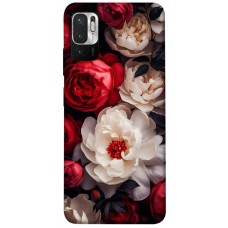 TPU чехол Demsky Velvet roses для Xiaomi Redmi Note 10 5G