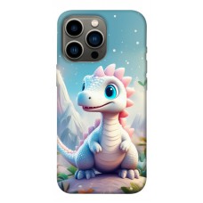 TPU чехол Demsky Білий дракоша для Apple iPhone 13 Pro (6.1")