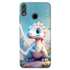 TPU чехол Demsky Білий дракоша для Huawei Honor 8X