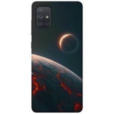 TPU чехол Demsky Lava planet для Samsung Galaxy A71