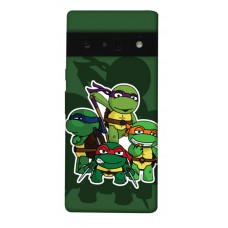 TPU чохол Demsky Green turtles для Google Pixel 6 Pro