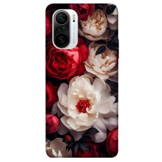 TPU чохол Demsky Velvet roses для Xiaomi Redmi K40 / K40 Pro / K40 Pro+ / Poco F3