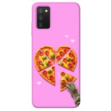 TPU чехол Demsky Pizza Love для Samsung Galaxy A03s