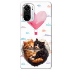 TPU чехол Demsky Animals love 3 для Xiaomi Redmi K40 / K40 Pro / K40 Pro+ / Poco F3