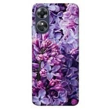 TPU чехол Demsky Violet blossoms для Oppo A17