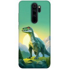 TPU чехол Demsky Динозавр для Xiaomi Redmi Note 8 Pro