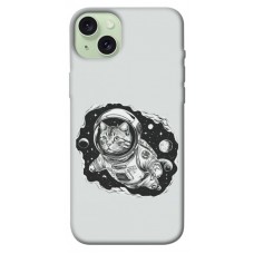 TPU чехол Demsky Кіт космонавт для Apple iPhone 15 Plus (6.7")