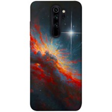 TPU чехол Demsky Nebula для Xiaomi Redmi Note 8 Pro