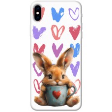 TPU чохол Demsky Animals love 1 для Apple iPhone XS Max (6.5")