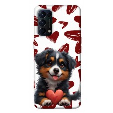 TPU чехол Demsky Animals love 8 для Oppo Reno 5 4G