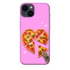 TPU чохол Demsky Pizza Love для Apple iPhone 14 (6.1")