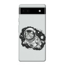 TPU чохол Demsky Кіт космонавт для Google Pixel 6a