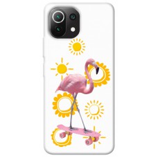 TPU чехол Demsky Fantasy Fauna 4 для Xiaomi Mi 11 Lite