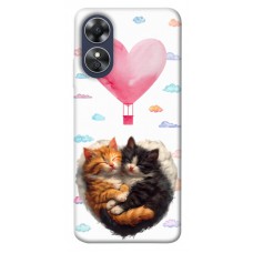 TPU чохол Demsky Animals love 3 для Oppo A17