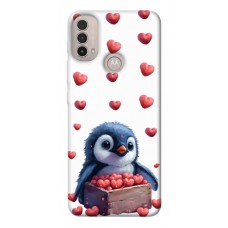 TPU чохол Demsky Animals love 5 для Motorola Moto E40